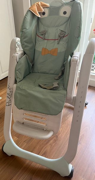 Trona de bebé plegable compacta