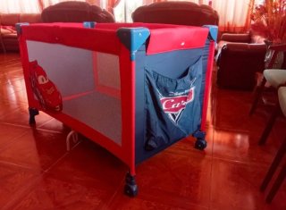 Parque Cuna Bebé Disney Cars