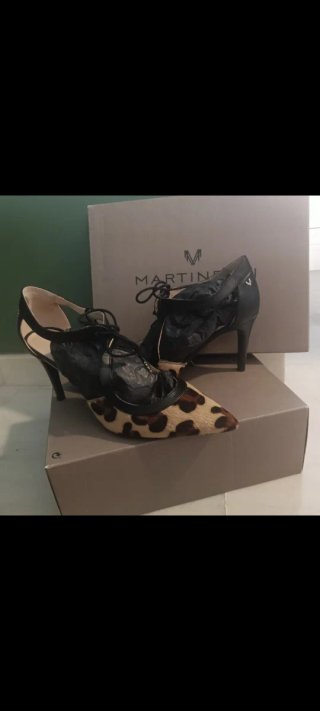 Zapatos Martinelli Tacón Animal Print