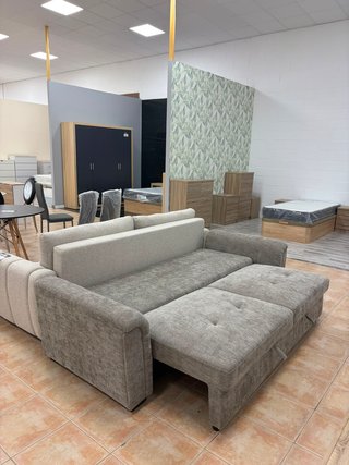 Sofá Cama Apertura Italiana NUEVO – Gris
