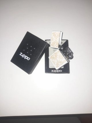 Accendino Zippo nero nuovo