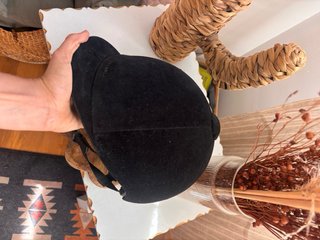 Casco equitación Decathlon terciopelo