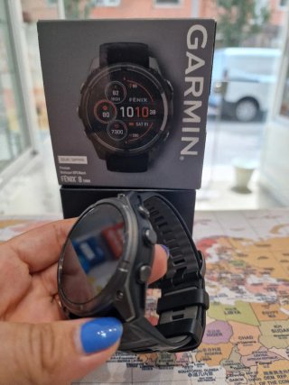 Garmin Fenix 8 Solar Sapphire 51mm Reloj GPS