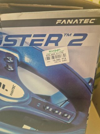 Volante Fanatec Speedster 2 PS2/PSone