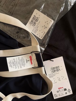Vestido deportivo Wilson halter navy