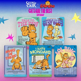 MTG Secret Lair Garfield Motivationally... FOIL