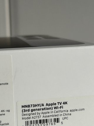 Apple TV Gen 3 4K