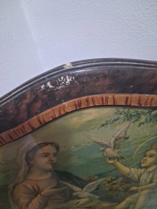 Antico quadro con cornice. Misure 72/46cm