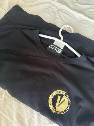Camiseta Versace Jeans Couture Negra