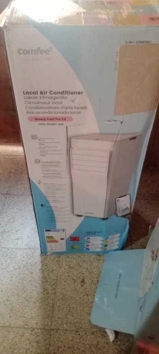 Descripción El Aire Acondicionado Portátil Intelig