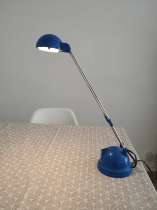 Lámpara Escritorio Regulable Azul