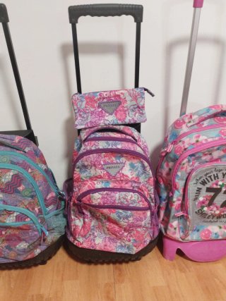 Mochilas con ruedas - 15€ cada una