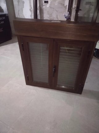 Ventana Climalit con persiana y mosquitera