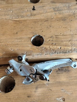 Desviador delantero Shimano RX100 soldare