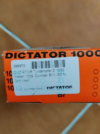 Freno Retenedor Puerta Dictator 1000