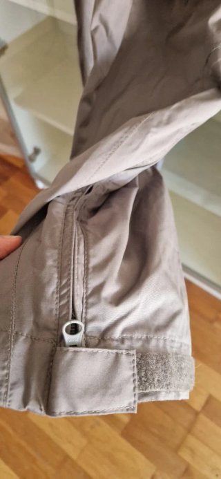 Pantalón impermeable mujer Quechua gris