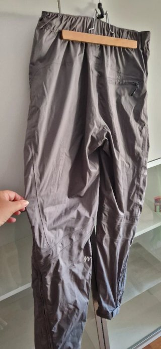Pantalón impermeable mujer Quechua gris