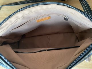 Bolso bandolera El potro piel negra