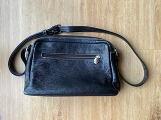 Bolso bandolera El potro piel negra