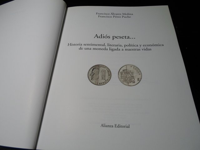 Adiós Peseta: Historia sentimental, política