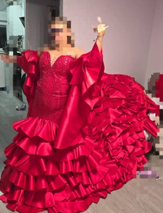 Vestido de segundas de noviaa