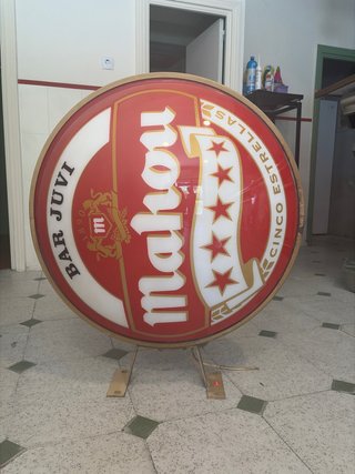 Cartel Mahou Bar