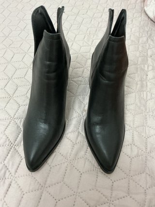 Botines negros de tacón de talla 40 o 39