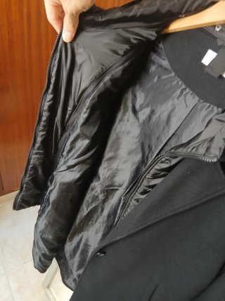 Gabardina hombre con capucha desmontable