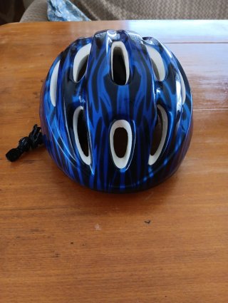 Casco Bici Azul Niño STATS STREET