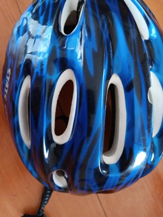 Casco Bici Azul Niño STATS STREET