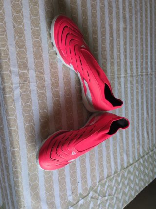 Botas Adidas Predator Laceless Rojas 42 2/3