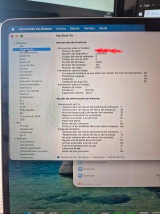 Apple MacBook Air M2 Gris Espacial