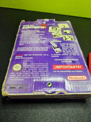 Game Boy Camera Roja con Caja