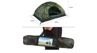 Tienda Camuflaje UV 2 personas