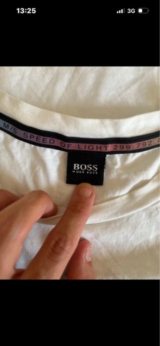 Camiseta BOSS Blanca