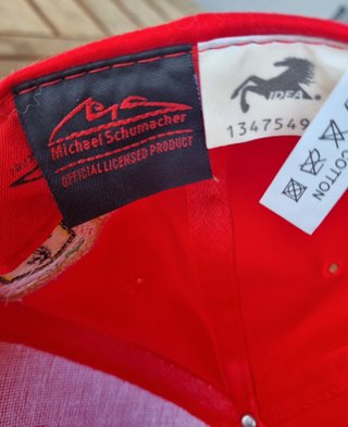 Cappellino F1 Michael Schumacher 2003