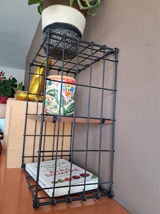 Estanterías IKEA Gullhult modular metalica y mader