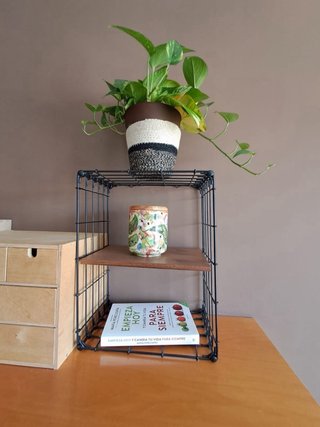 Estanterías IKEA Gullhult modular metalica y mader