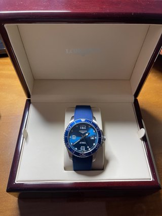 Reloj Longines Hydroconquest Azul Automático