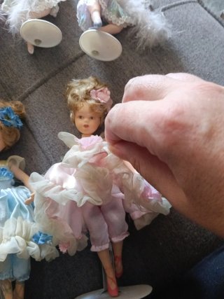 Bailarinas de porcelana (2 unidades)
