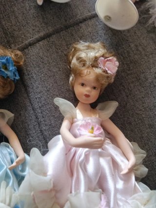 Bailarinas de porcelana (2 unidades)