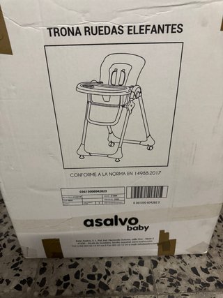 Trona Asalvo Ruedas Elefantes