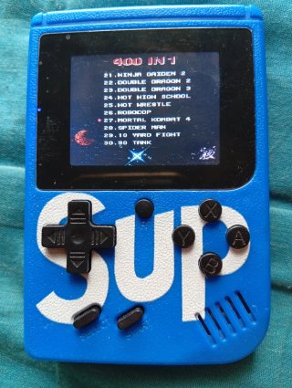 Consola Portátil SUP 400 Juegos
