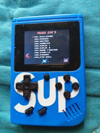 Consola Portátil SUP 400 Juegos