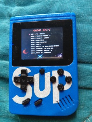 Consola Portátil SUP 400 Juegos