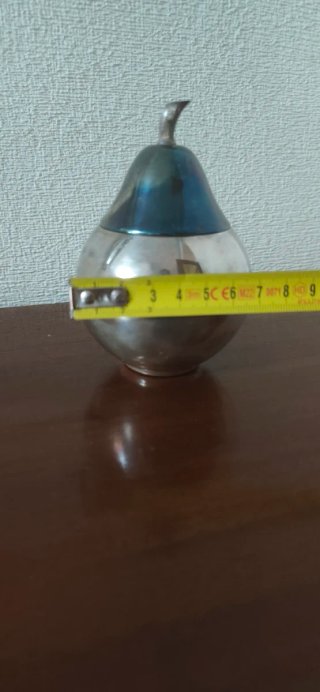 Orfebrería Meneses, detalle en forma de Pera