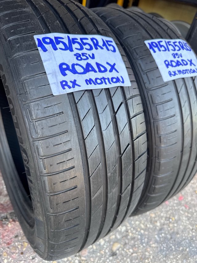 2 Neumáticos 195/55R15 85V ROAD X