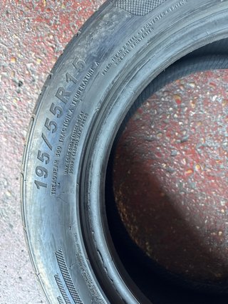 2 Neumáticos 195/55R15 85V ROAD X
