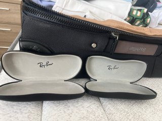 Fundas Gafas Ray-Ban Negras (2 unidades)