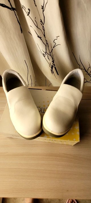 Zapatos de seguridad blancos